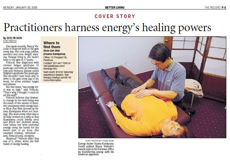 Ki Energy Healing Therapy on Record